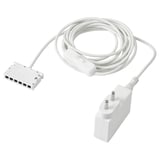 ANSLUTA LED driver with cord, white, 19 W
