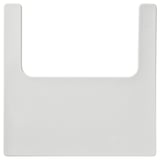 ANTILOP Tray mat, grey, 38x38 cm