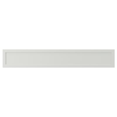 ASPUDDEN Drawer front, light grey, 60x10 cm