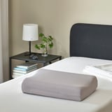 BÄRGLIM Pillowcase for ergonomic pillow, grey, 33x50 cm