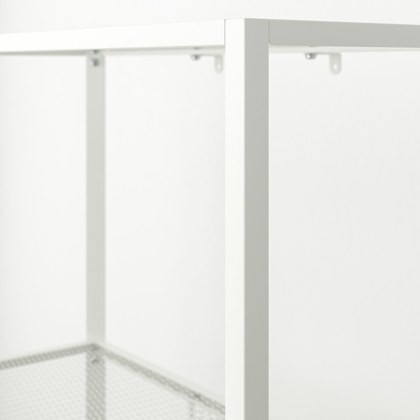 BAGGEBO shelving unit, metal/white, 60x25x116 cm - IKEA