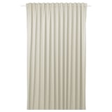 BENGTA Block-out curtain, 1 piece, beige/with heading tape, 210x250 cm