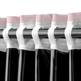BENGTA Block-out curtain, 1 piece, light pink/with heading tape, 210x250 cm
