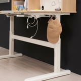 BERGLÄRKA / DAGNAR Children's desk and chair, solid birch/turquoise, 120x70 cm