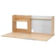 BERGLÄRKA Desk top and shelf, birch, 120x70 cm