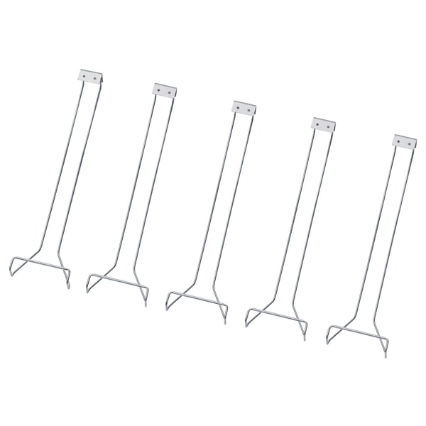 BESTÅ Glass rack, chrome-plated