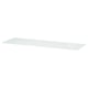 Option: BESTÅ Top panel, glass white/light green, 120x40 cm