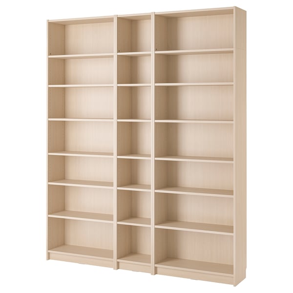 BILLY Bookcase comb with extension units, birch effect, 200x237 cm