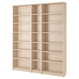 BILLY Bookcase comb with extension units, birch effect, 200x237 cm