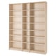 BILLY Bookcase comb with extension units, birch effect, 200x237 cm