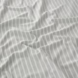 BRANDLILJA Pillowcase, grey/stripe, 50x80 cm