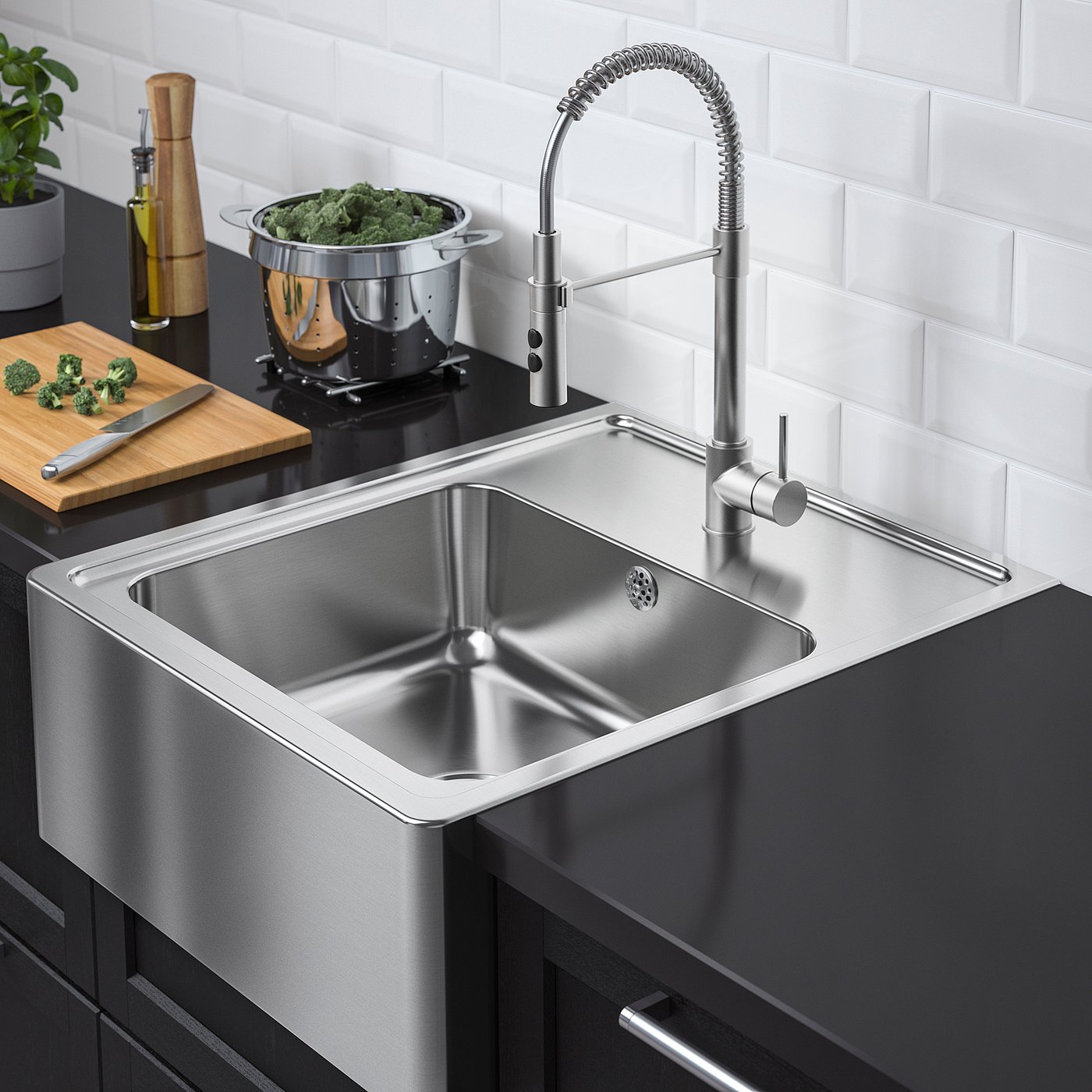 Bredsjon Sink Bowl W Visible Front Ikea