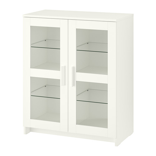 Ikea Wall Cabinet With Glass Door Brimnes Black Or White Home