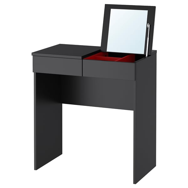 BRIMNES Dressing table - black - IKEA