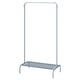 Option: BRUKSVARA Clothes rack, blue, 78x147 cm