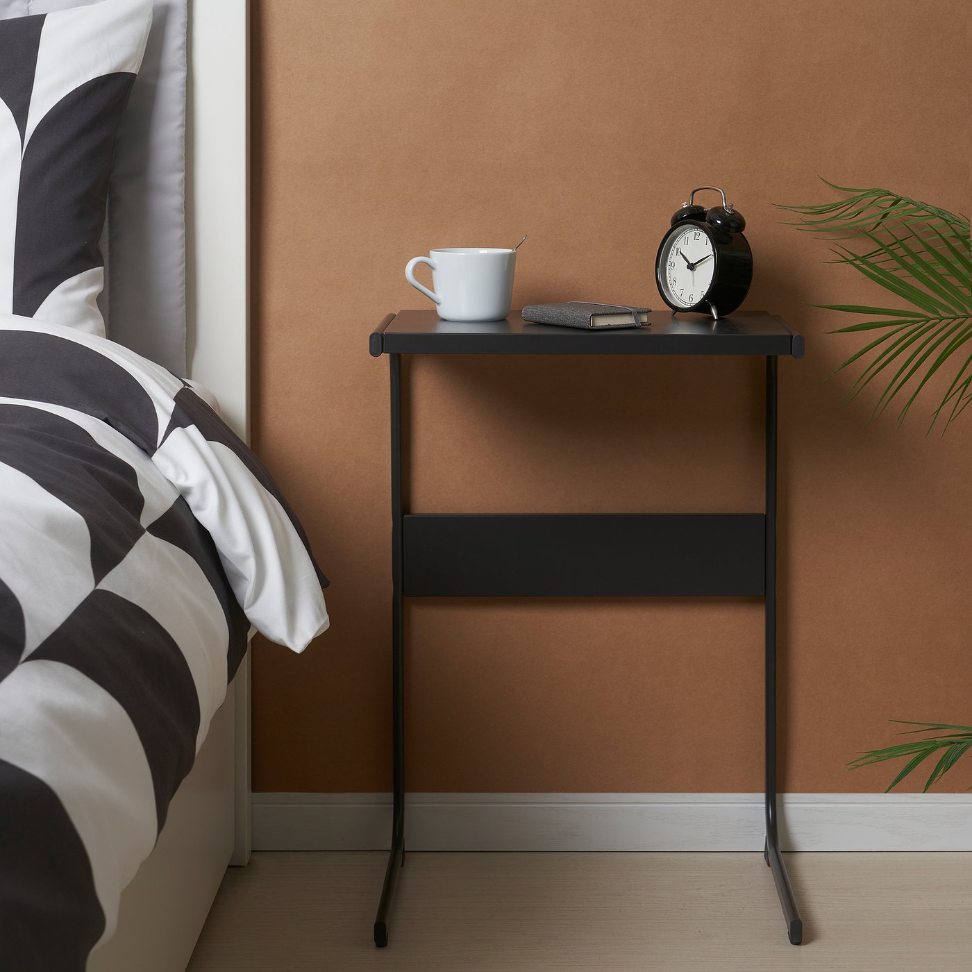 BRUKSVARA side table, anthracite, 42x30 cm - IKEA