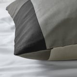 BRUNKRISSLA Pillowcase, black, 50x80 cm