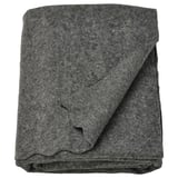 DAGGKÅPOR Throw, dark grey, 130x170 cm