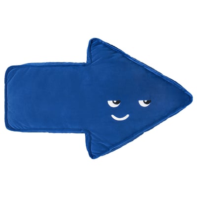 DYKAND Cushion, arrow/blue