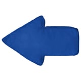 DYKAND Cushion, arrow/blue