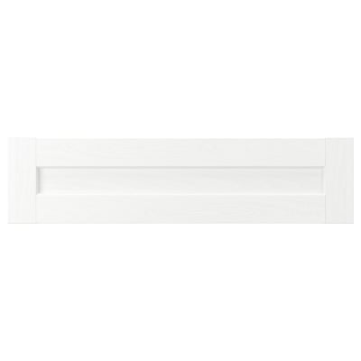 ENKÖPING Drawer front, white wood effect, 80x20 cm