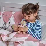FABLER BJÖRN Soft toy, pink, 21 cm
