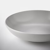 FÄRGKLAR 10-piece service, matt light grey