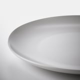 FÄRGKLAR 10-piece service, matt light grey