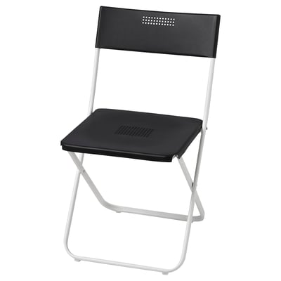 FEJAN Chair, outdoor, foldable grey