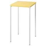 FEJAN Table, outdoor, yellow, 50x44 cm