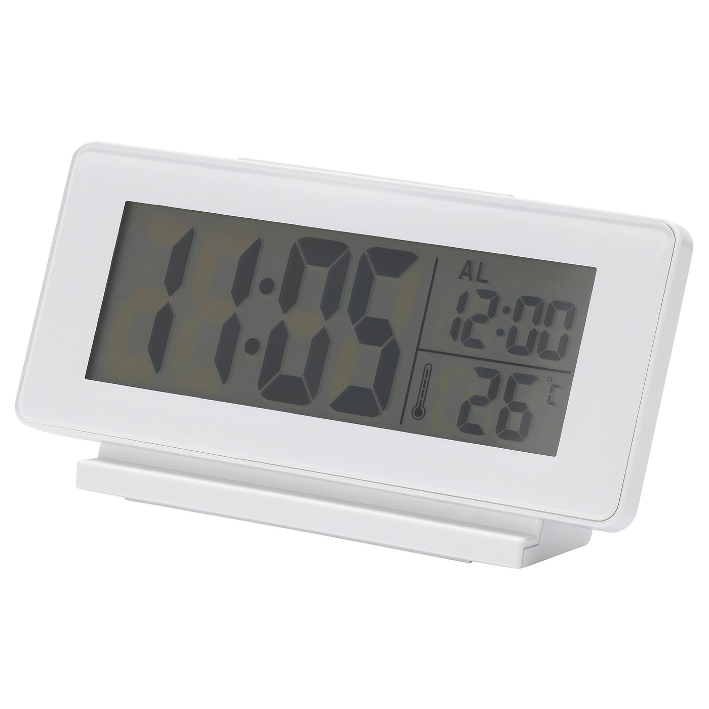 FILMIS clock/thermometer/alarm, white IKEA
