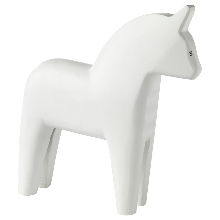 FINANSIELL Decoration, horse, white IKEA