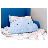 FJÄDERMOLN Cushion, light blue, 59x34 cm