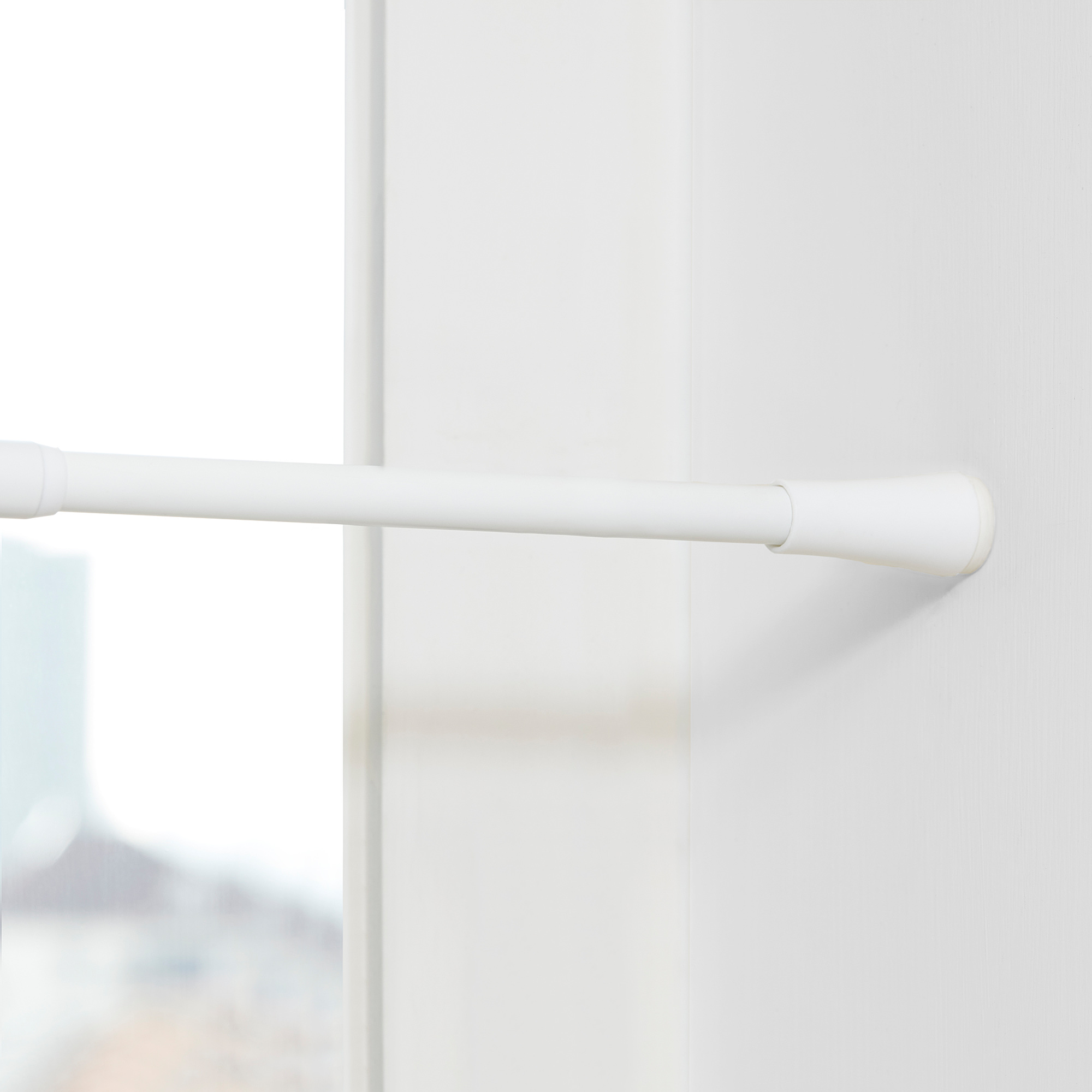 FJÄDRANDE Curtain rod white IKEA