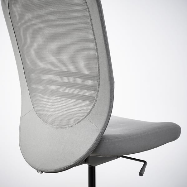 FLINTAN Office chair, Diseröd grey