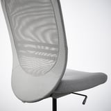 FLINTAN Office chair, Diseröd grey