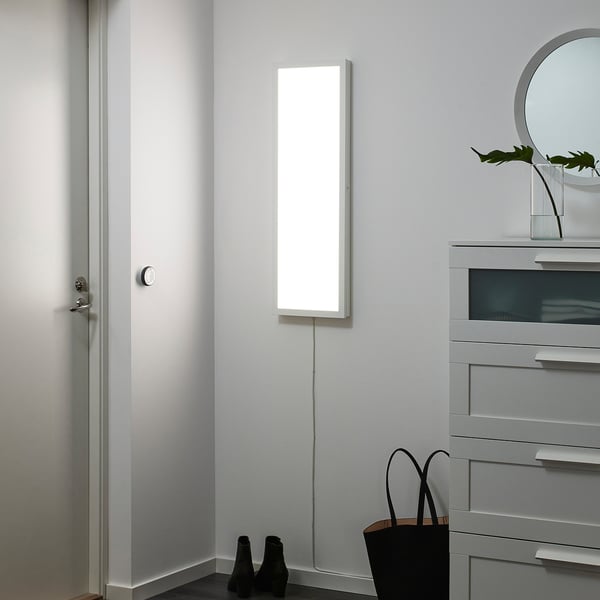 FLOALT LED light panel, dimmable white spectrum, 30x90 cm