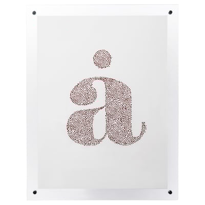 FORNBRO Frame, transparent, 30x40 cm