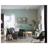 FRIHETEN Corner sofa-bed with storage, Bomstad black