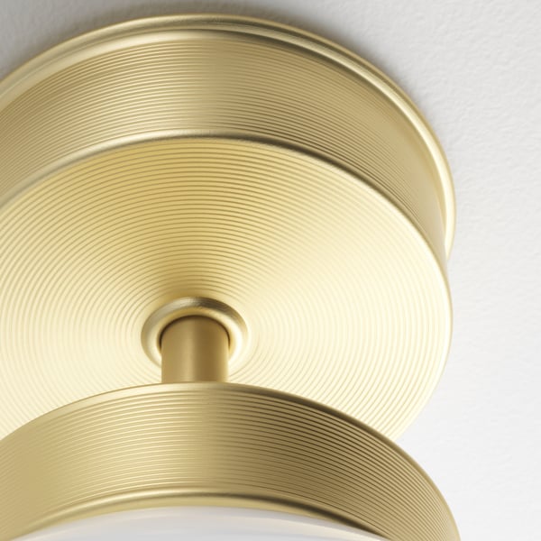 FRIHULT Ceiling lamp, brass-colour