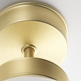 FRIHULT Ceiling lamp, brass-colour