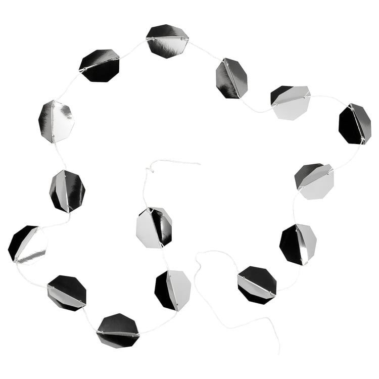 FRÖJDA Garland chrome effect IKEA