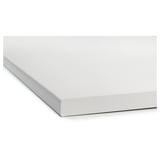 FYNDIG Worktop, white/laminate, 220x60.6 cm