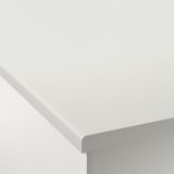 FYNDIG Worktop, white/laminate, 220x60.6 cm