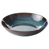 GLADELIG Deep plate, blue, 21 cm