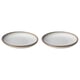 GLADELIG Plate, grey, 10 cm