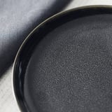 GLADELIG Side plate, dark grey, 20 cm