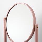 GRANVÅG Table mirror, pink, 23x33 cm