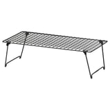 GREJIG Shoe rack, grey, 58x27x17 cm