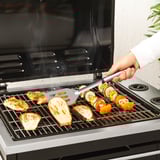 GRILLTIDER 2-piece barbecue tools set, stainless steel